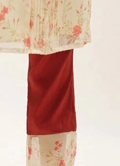 Beige Digital Printed Organza Kurta Set After Six Wear 17 Beige Digital Printed Organza Kurta Set After Six Wear -ZariGrace Shop Beige Digital Printed Organza Kurta Set KSBS02202389 rrc4