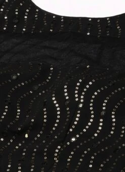 Black Embroidered Blouse Festive Wear -ZariGrace Shop Black Embroidered Blouse BLBS02305178 rrc1