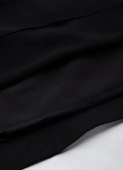 Black Embroidered Jumpsuit With Detachable Sleeve Festive Wear Party Wear -ZariGrace Shop Black Embroidered Jumpsuit With Detachable Sleeve DRBS02211024 rrc3