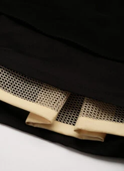 Black Embroidered Layered Lehenga Wedding Wear Party Wear -ZariGrace Shop Black Embroidered Layered Lehenga GHBS02208522 rrc4