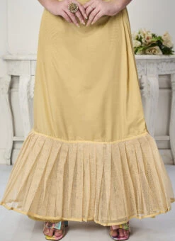 Skirt From Black Embroidered Organza Lehenga After Six Wear -ZariGrace Shop Black Embroidered Organza Lehenga GHBS02301988 rrc3