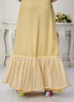 Skirt From Black Embroidered Organza Lehenga After Six Wear -ZariGrace Shop Black Embroidered Organza Lehenga GHBS02301988 rrc4