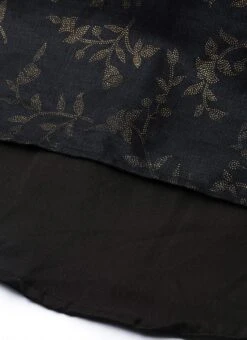 Black Foil Printed Rayon Skirt Festive Wear 16 Black Foil Printed Rayon Skirt Festive Wear -ZariGrace Shop Black Foil Printed Rayon Skirt WBBS02307586 rrc3