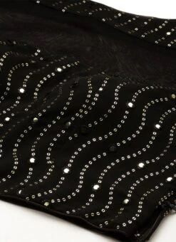 Black Georgette Embroidered Lehenga Set Festive Wear 14 Black Georgette Embroidered Lehenga Set Festive Wear -ZariGrace Shop Black Georgette Embroidered Lehenga Set GHBS02211108 rrc1