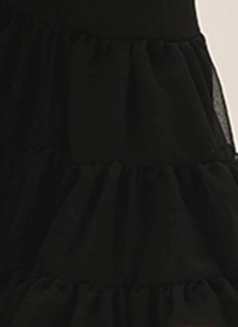 Black Georgette Sequins Jumpsuit Festive Wear 9 Black Georgette Sequins Jumpsuit Festive Wear - Image 7