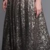 Black Sequins Embroidered Skirt Party Wear -ZariGrace Shop Black Sequins Embroidered Skirt WBBS02306473 l