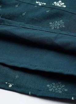 Top From Blue Art Silk Layered Gharara Suit After Six Wear -ZariGrace Shop Blue Art Silk Layered Gharara Suit SLBS02304995 rrc4