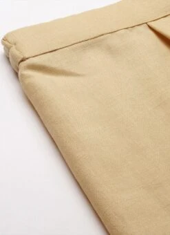 Blue Chanderi Art Silk A Line Kurta Set Festive Wear -ZariGrace Shop Blue Chanderi Art Silk A Line Kurta Set KSBS02202371 rrc2