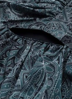 Blue Chinon Digital Printed Layered Gown Party Wear -ZariGrace Shop Blue Chinon Digital Printed Layered Gown IWBS02307660 rrc1