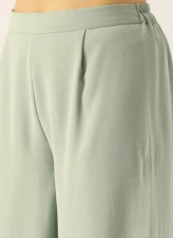 Blue Digital Print N Green Kurta Sets After Six Wear -ZariGrace Shop Blue Digital Print N Green Kurta Sets KSBS02110947 rrc3