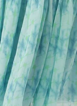 Blue Digital Print Tiered Dress Festive Wear -ZariGrace Shop Blue Digital Print Tiered Dress DRBS02303916 rrc4