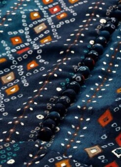 Blue Digital Printed Maxi Dress Party Wear -ZariGrace Shop Blue Digital Printed Maxi Dress DRBS02110966 rrc1