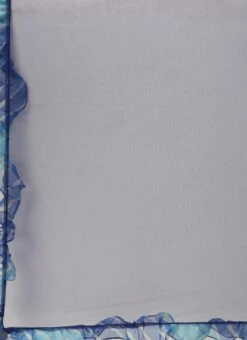 Blue Digital Printed Organza Lehenga Set Festive Wear -ZariGrace Shop Blue Digital Printed Organza Lehenga Set GHBS02205008 rrc3