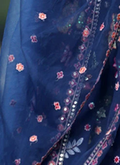 Dupatta From Blue Embroidered Strap Neck Style Lehenga Set After Six Wear 16 Dupatta From Blue Embroidered Strap Neck Style Lehenga Set After Six Wear -ZariGrace Shop Blue Embroidered Strap Neck Style Lehenga Set GHBS02308909 rrc3