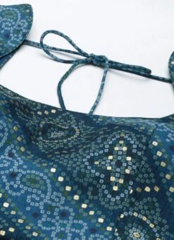 Blue Floor Length Anarkali Suit Festive Wear -ZariGrace Shop Blue Floor Length Anarkali Suit SLBS02201279 rrc1