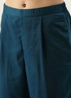 Blue Floor Length Anarkali Suit Festive Wear -ZariGrace Shop Blue Floor Length Anarkali Suit SLBS02201279 rrc2