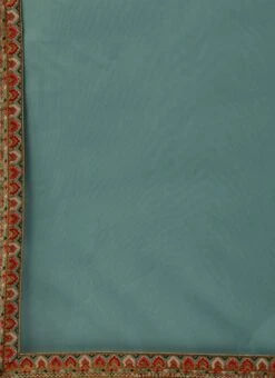 Blue Floor Length Anarkali Suit Festive Wear -ZariGrace Shop Blue Floor Length Anarkali Suit SLBS02201279 rrc3