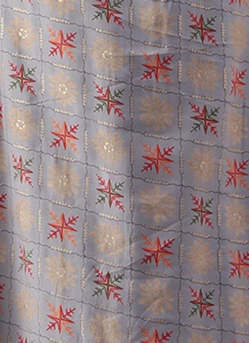 Blue Foil Printed A Line Dress After Six Wear 9 Blue Foil Printed A Line Dress After Six Wear - Image 7