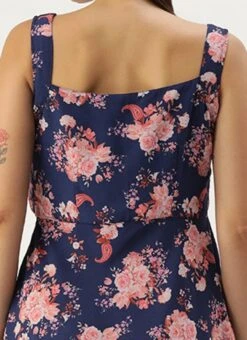 Blue Georgette Digital Printed Dress Party Wear 15 Blue Georgette Digital Printed Dress Party Wear -ZariGrace Shop Blue Georgette Digital Printed Dress DRBS02302298 rrc2