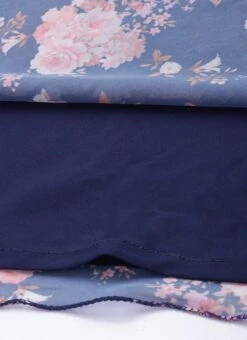 Bottom From Blue Georgette Printed Palazzo Suit After Six Wear -ZariGrace Shop Blue Georgette Printed Palazzo Suit SLBS02303675 rrc3 1