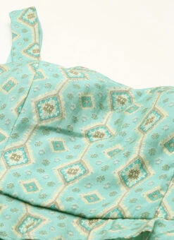 Blue Modal Satin Umbrella Lehenga Festive Wear -ZariGrace Shop Blue Modal Satin Umbrella Lehenga GHBS02206216 rrc1