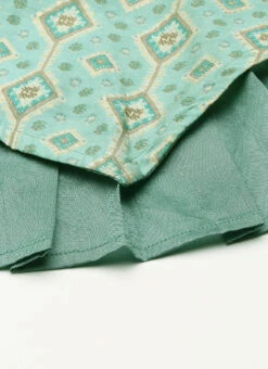 Blue Modal Satin Umbrella Lehenga Festive Wear -ZariGrace Shop Blue Modal Satin Umbrella Lehenga GHBS02206216 rrc4