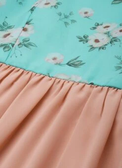 Blue N Grey Digital Printed Dress Festive Wear 14 Blue N Grey Digital Printed Dress Festive Wear -ZariGrace Shop Blue N Grey Digital Printed Dress DRBS02303891 rrc1