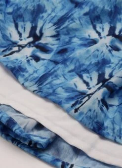 Blue N White Digital Printed Dress Festive Wear 16 Blue N White Digital Printed Dress Festive Wear -ZariGrace Shop Blue N White Digital Printed Dress DRBS02208510 rrc3