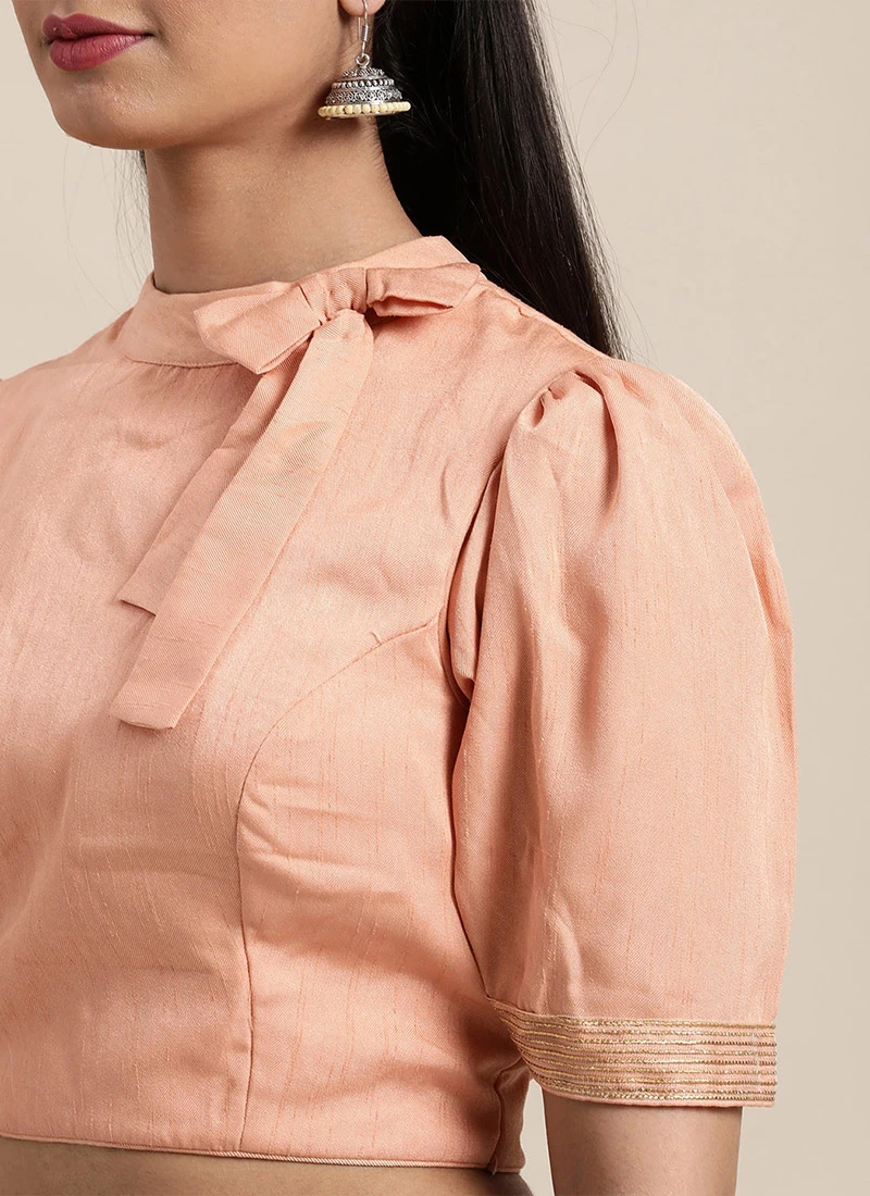 Blue N White Digital Printed Georgette N Blouse Festive Wear 7 Blue N White Digital Printed Georgette N Blouse Festive Wear - Image 5