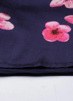 Blue Printed Art Silk Ruffled Dress Festive Wear 17 Blue Printed Art Silk Ruffled Dress Festive Wear -ZariGrace Shop Blue Printed Art Silk Ruffled Dress DRBS02205992 rrc4