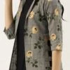 Boat Neck Black Rayon Printed Top N Jacket Set After Six Wear -ZariGrace Shop Boat Neck Black Rayon Printed Top N Jacket Set IWBS02012522 l