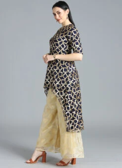 Ethnovog Wide Leg Palazzo Suit Party Wear