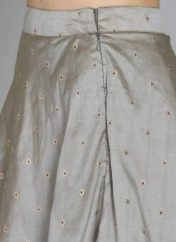 Ethnovog Grey Lehenga Choli Wedding Wear -ZariGrace Shop Bollywood Vogue Customised Grey Lehenga Choli GHBV01904091 rrc2