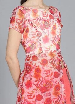 Ethnovog Digital Printed Palazzo Set After Six Wear