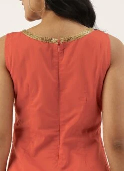 Brown Boat Neckline Straight Pant Suit After Six Wear -ZariGrace Shop Brown Boat Neckline TENCEL Straight Pant Suit KSBS02101773 rrc2