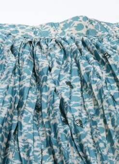 Skirt From Cream N Blue Printed Chinon Skirt Set After Six Wear -ZariGrace Shop Cream N Blue Printed Chinon Skirt Set IWBS02301022 rrc2