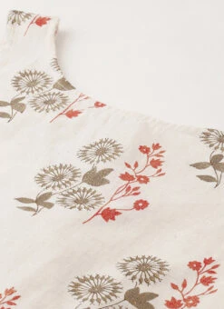 Cream Silk Cotton Sleeveless Palazzo Suit Party Wear -ZariGrace Shop Cream Silk Cotton Sleeveless Palazzo Suit KSBS02009906 rrc1