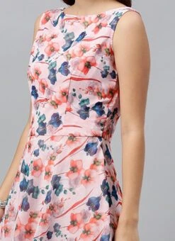 Boat Neck Narrow Straight Pant Suit After Six Wear