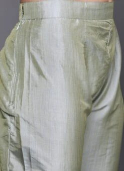 Peach Jacket Style Top And Bottom Festive Wear -ZariGrace Shop Custom Made Peach Jacket Style Top and Bottom KSBS01908661 rrc2