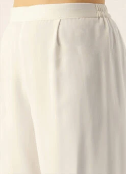 Dark Blue And Off White Kurta Gharara Set Festive Wear -ZariGrace Shop Dark Blue And Off White Kurta Gharara Set KSBS02110867 rrc2