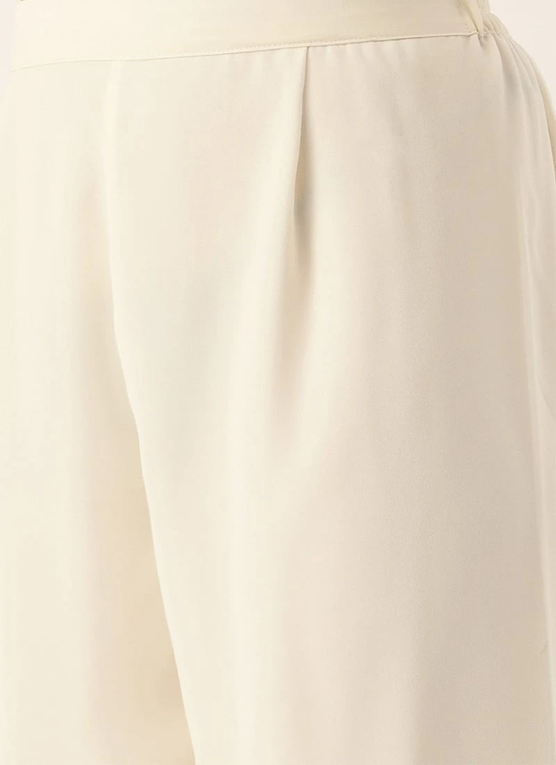 Dark Blue And Off White Kurta Gharara Set After Six Wear Festive Wear 8 Dark Blue And Off White Kurta Gharara Set After Six Wear Festive Wear - Image 6