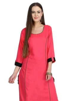 Dark Peach Plain Kurta Salwar Set After Six Wear 9 Dark Peach Plain Kurta Salwar Set After Six Wear -ZariGrace Shop Dark Peach Plain Kurta Salwar Set IWSUDSNSBPH9 b