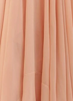 Dusty Pale Peach Embroidered Gown Party Wear -ZariGrace Shop Dusty Pale Peach Embroidered Gown IWBS02201258 rrc4