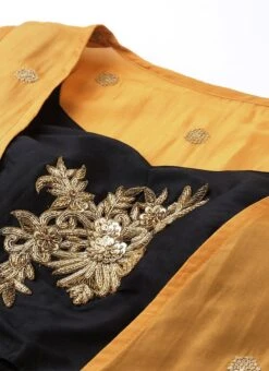 Embroidered Crop Top N Palazzo Bottom With Jacket Festive Wear -ZariGrace Shop Embroidered Crop Top N Palazzo Bottom With Jacket IWBS02001298 rrc1