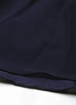 Embroidered Navy Blue Georgette Gown Festive Wear -ZariGrace Shop Embroidered Navy Blue Georgette Gown IWBS02201271 rrc4