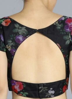 Ethnovog Black Half N Half Sari Party Wear -ZariGrace Shop Ethnovog Customised Black Half N Half Sari SABS01809296 rrc2