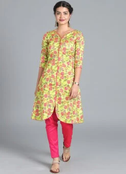 Ethnovog Green Straight Pant Suit Party Wear -ZariGrace Shop Ethnovogue Customised Green Straight Pant Suit IWBS01812227 u