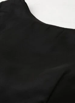 Floor Length Black Anarkali Suit Party Wear -ZariGrace Shop Floor Length Black Anarkali suit SLBS1806841 rrc1