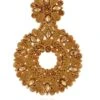 Gold Danglers Festive Wear -ZariGrace Shop Gold Danglers ERMPF9250 l