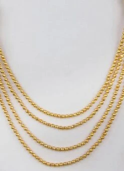 Gold Kundan Necklace Set Party Wear